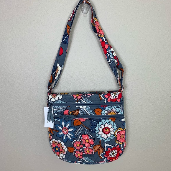 Vera Bradley Handbags - Vera Bradley Trio Zip Hipster Tropical Evening NWT